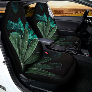 Fresh Tropical Leaf Print Universal Fit Car Seat Covers