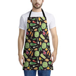 Fresh Vegetable Pattern Print Apron