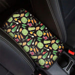 Fresh Vegetable Pattern Print Car Center Console Cover