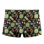 Fresh Vegetable Pattern Print Men's Boxer Briefs
