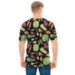 Fresh Vegetable Pattern Print Men's T-Shirt