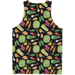 Fresh Vegetable Pattern Print Men's Tank Top