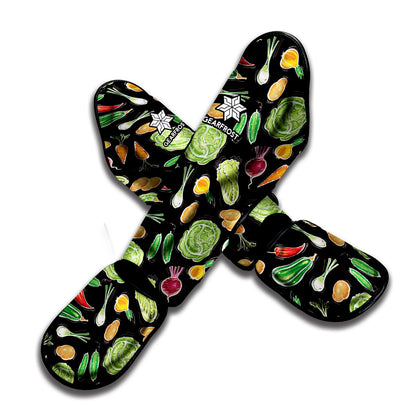 Fresh Vegetable Pattern Print Muay Thai Shin Guard