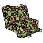 Fresh Vegetable Pattern Print Pet Car Back Seat Cover