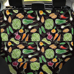 Fresh Vegetable Pattern Print Pet Car Back Seat Cover