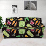 Fresh Vegetable Pattern Print Sofa Cover