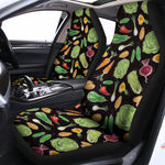Fresh Vegetable Pattern Print Universal Fit Car Seat Covers