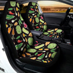 Fresh Vegetable Pattern Print Universal Fit Car Seat Covers