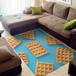 Fresh Waffles Print Area Rug