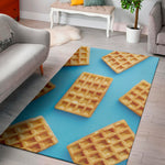 Fresh Waffles Print Area Rug
