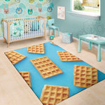 Fresh Waffles Print Area Rug