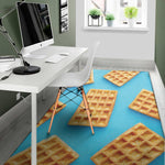 Fresh Waffles Print Area Rug