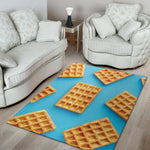 Fresh Waffles Print Area Rug