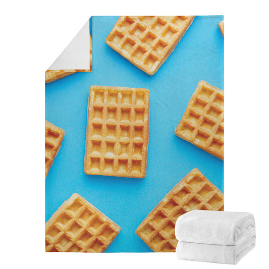 Fresh Waffles Print Blanket