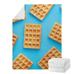 Fresh Waffles Print Blanket