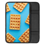 Fresh Waffles Print Car Center Console Cover