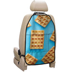 Fresh Waffles Print Car Seat Organizers