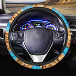 Fresh Waffles Print Car Steering Wheel Cover