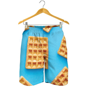 Fresh Waffles Print Men's Shorts