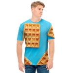 Fresh Waffles Print Men's T-Shirt