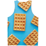 Fresh Waffles Print Men's Tank Top