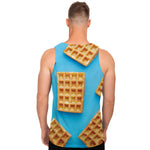Fresh Waffles Print Men's Tank Top