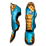 Fresh Waffles Print Muay Thai Shin Guard