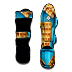 Fresh Waffles Print Muay Thai Shin Guard