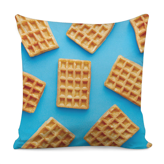 Fresh Waffles Print Pillow Cover