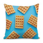 Fresh Waffles Print Pillow Cover
