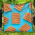 Fresh Waffles Print Quilt