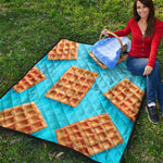 Fresh Waffles Print Quilt