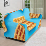 Fresh Waffles Print Sofa Cover