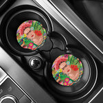 Frida Kahlo Serape Print Car Coasters