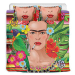 Frida Kahlo Serape Print Duvet Cover Bedding Set