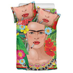 Frida Kahlo Serape Print Duvet Cover Bedding Set