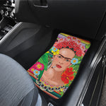 Frida Kahlo Serape Print Front Car Floor Mats