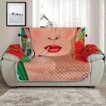 Frida Kahlo Serape Print Half Sofa Protector