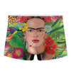 Frida Kahlo Serape Print Men's Boxer Briefs