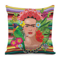 Frida Kahlo Serape Print Pillow Cover