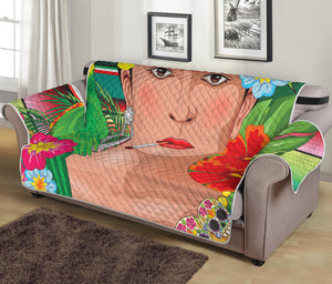 Frida Kahlo Serape Print Sofa Protector