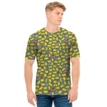 Frog Faces Pattern Print Men's T-Shirt