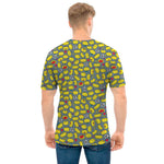 Frog Faces Pattern Print Men's T-Shirt