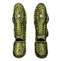 Frog Faces Pattern Print Muay Thai Shin Guards