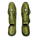 Frog Faces Pattern Print Muay Thai Shin Guard