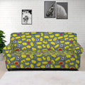 Frog Faces Pattern Print Sofa Cover