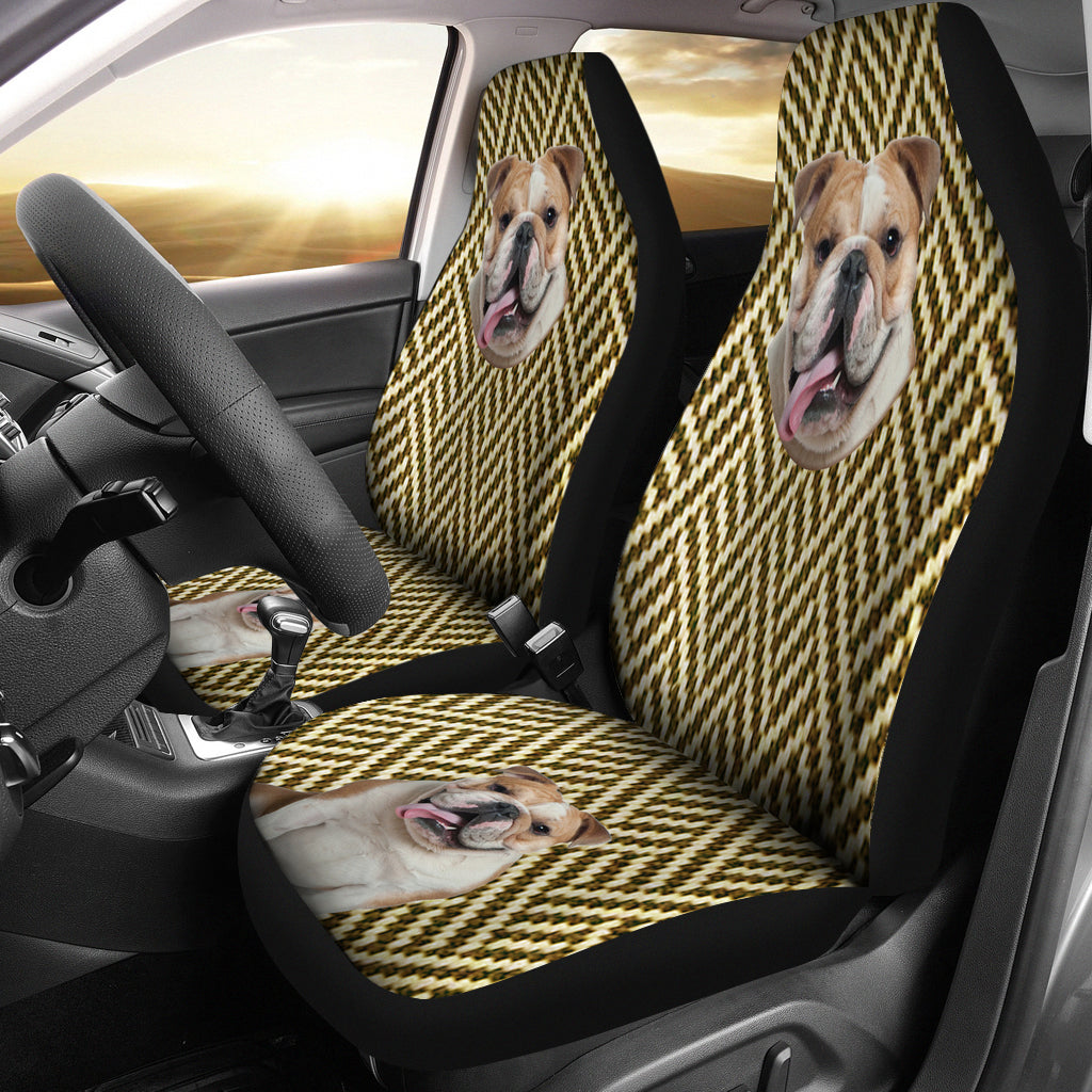 Australian Bulldog Lover Universal Fit Car Seat Covers