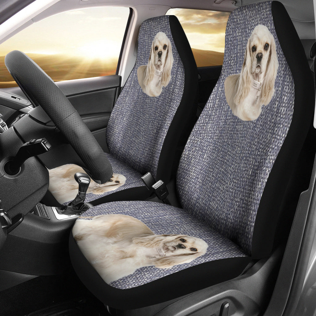 Cocker Spaniel Lover Universal Fit Car Seat Covers