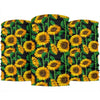 Sunflower Pattern Print 3-Pack Bandanas