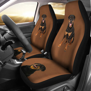 Rottweiler Lover Universal Fit Car Seat Covers